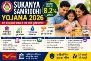 Sukanya Samriddhi Yojana 2026 8.2% interest rate for girl child